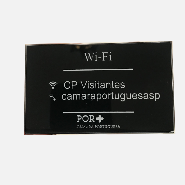 Placas em Acrílico Personalizadas